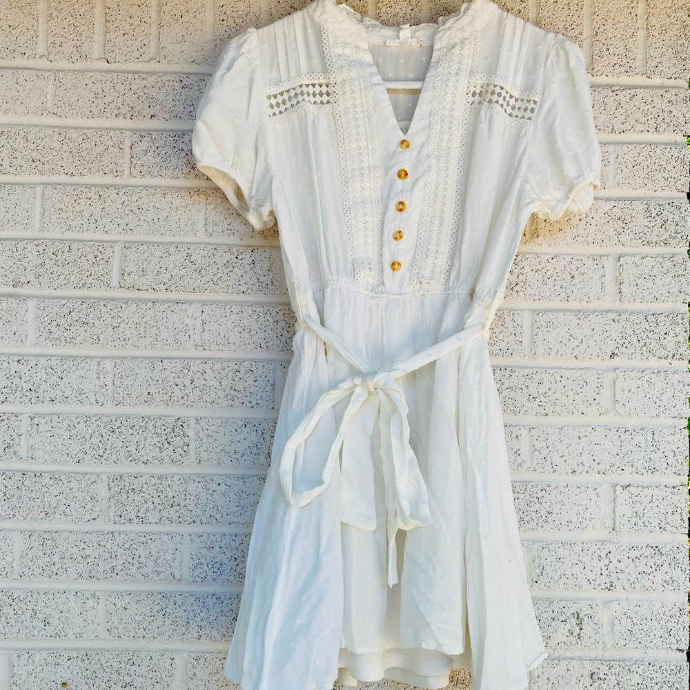 White dress